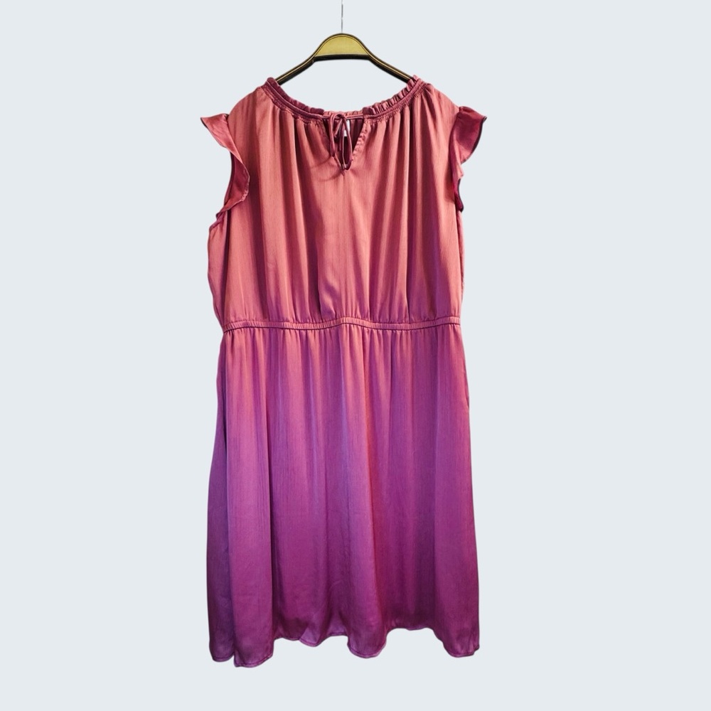 Old Navy Pink Midi Summer Dress Size 2X